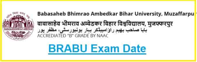 BRABU Exam Date Sheet