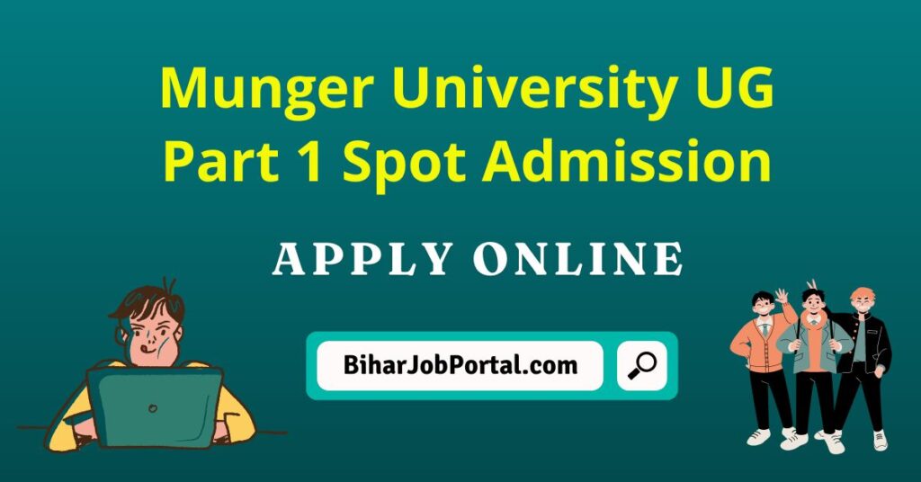 Munger University UG Part 1 Spot Admission