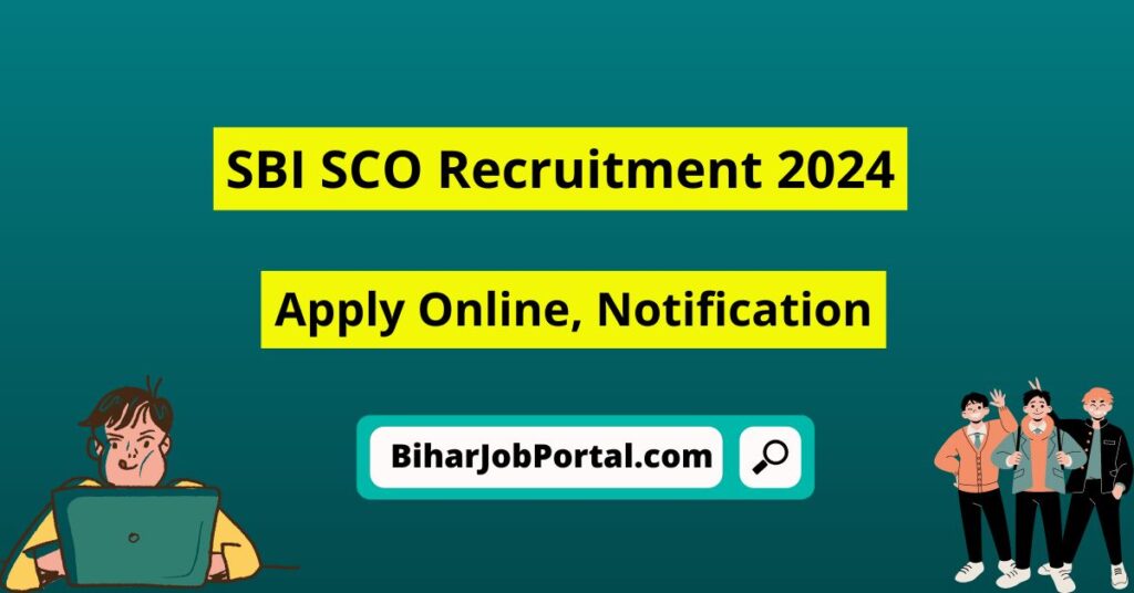 SBI SCO Recruitment 2024