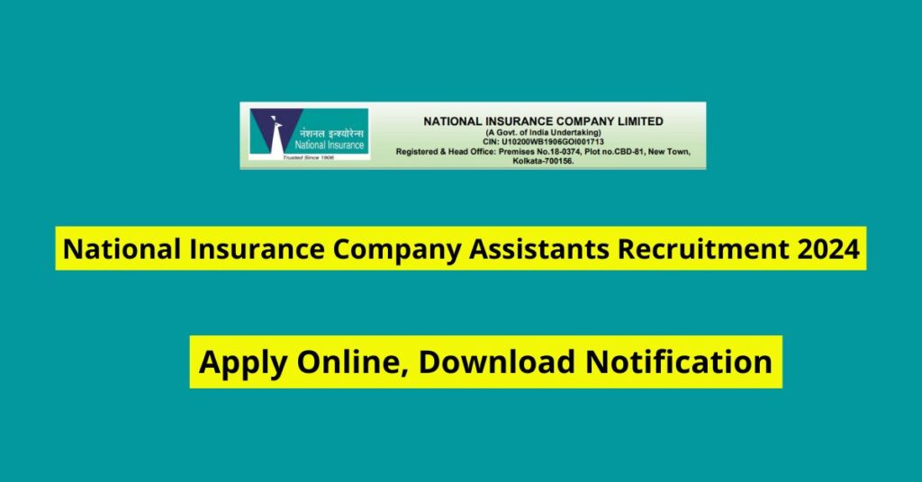 NIC Assistants Recruitment 2024