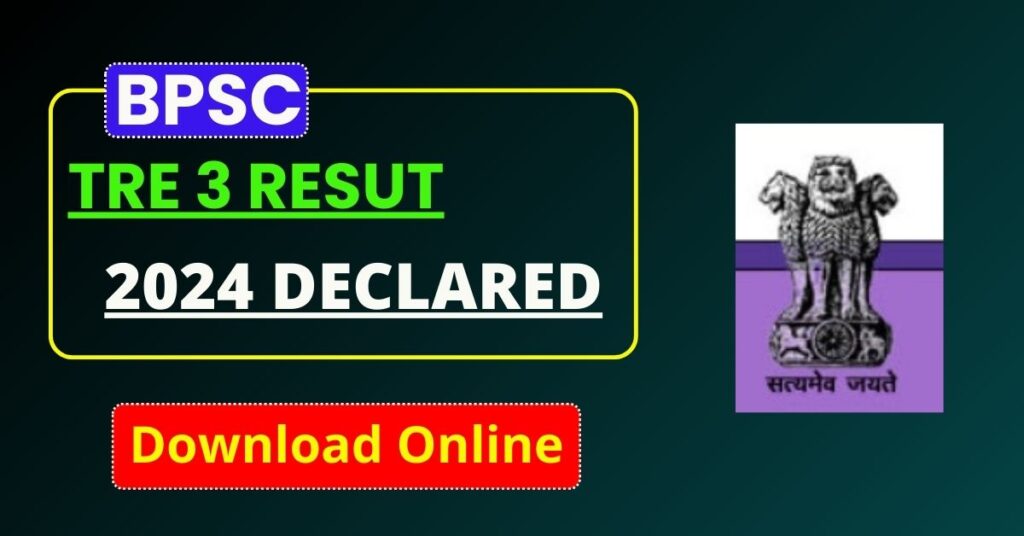 BPSC TRE 3 Result 2024