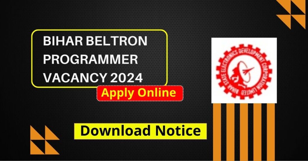 Bihar Beltron Programmer Vacancy 2024